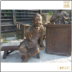 步行街人物銅雕塑制作價(jià)格 