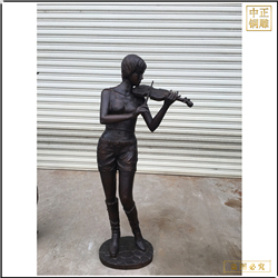 西方人物雕塑銅雕設(shè)計(jì)制作