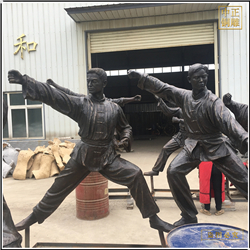 公園現(xiàn)代人物銅雕擺件 