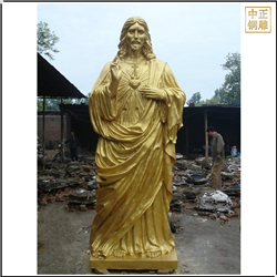 大型西方人物銅雕