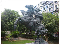 拿破侖人物雕塑