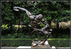 殘疾人運(yùn)動(dòng)銅雕塑