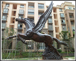 銅馬踏飛燕雕塑|銅馬踏飛燕安裝