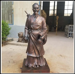 神醫(yī)華佗雕塑|華佗銅像廠家