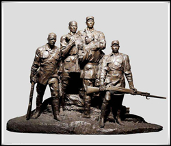 狼牙山五壯士雕塑|狼牙山五壯士雕塑廠家