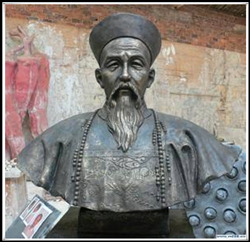 曾國藩銅雕塑|加工曾國藩雕塑