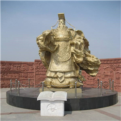 廣場(chǎng)秦始皇雕塑